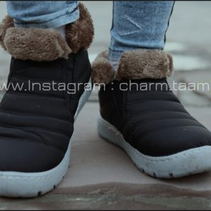 کفش نیم بوت خزدار