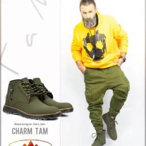 کفش نیم بوت مردانه لوکس